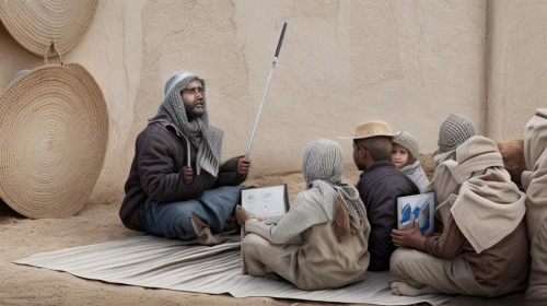 children studying,bedouin,three wise men,the three wise men,wise men,nomadic children,biblical narrative characters,middle eastern monk,nomadic people,afar tribe,nativity,sackcloth,the manger,nativity scene,man with a computer,nativity of jesus,contemporary witnesses,men sitting,basket weaver,monks,Common,Common,Commercial