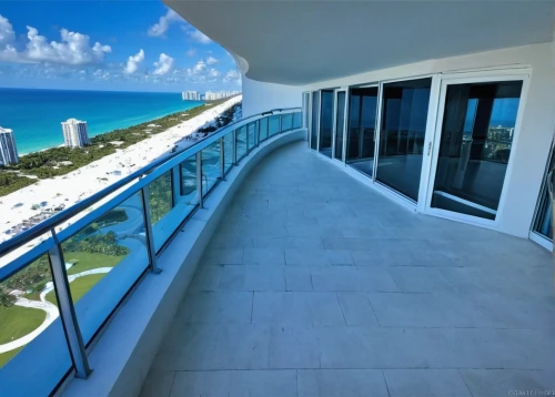 south beach,penthouse apartment,walkway,block balcony,panoramic views,observation deck,the observation deck,fisher island,ocean view,balcony,florida home,skyscapers,luxury property,balconies,suites,crib,fort lauderdale,miami,luxury suite,glass wall,Photography,Artistic Photography,Artistic Photography 09