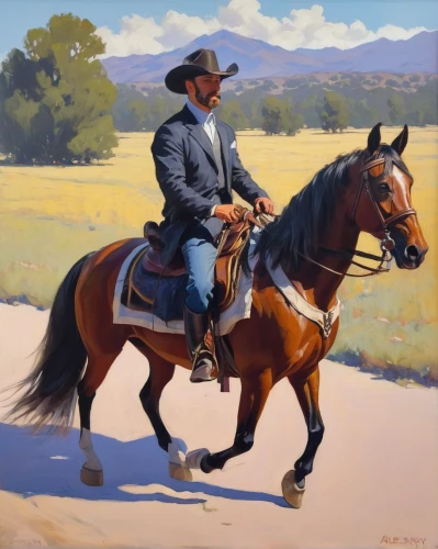 man and horses,western riding,horsemanship,cowboy mounted shooting,stagecoach,horseman,horseback,painted horse,horse herder,palomino,cavalry,endurance riding,painting technique,equestrian,gunfighter,american frontier,quarterhorse,galloping,horse tack,john day,Illustration,American Style,American Style 11