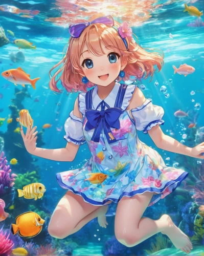 underwater background,aquarium,sea of flowers,underwater,under the water,ocean background,colorful water,under the sea,ocean,under water,underwater world,sea ocean,ocean blue,sea-life,aquarium fish,ocean underwater,under sea,sea,transparent background,coral charm,Illustration,Japanese style,Japanese Style 02