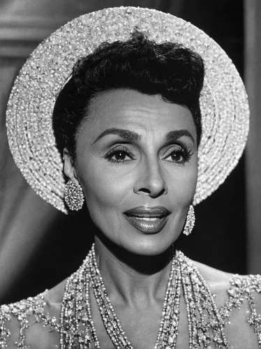 jean simmons-hollywood,joan collins-hollywood,elizabeth taylor,lily of the nile,elizabeth taylor-hollywood,sophia loren,ester williams-hollywood,audrey,audrey hepburn,eva saint marie-hollywood,birce akalay,iman,the hat of the woman,hepburn,african american woman,13 august 1961,aging icon,1950s,jasmine bush,pearl necklace,Photography,Fashion Photography,Fashion Photography 12