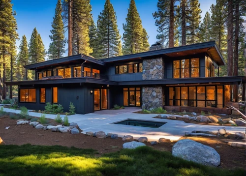 modern house,log cabin,luxury home,beautiful home,log home,house in the mountains,house in the forest,timber house,mid century house,tahoe,the cabin in the mountains,modern architecture,eco-construction,house in mountains,sugar pine,luxury property,large home,crib,dunes house,cubic house,Conceptual Art,Daily,Daily 23
