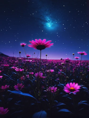 cosmos field,pink daisies,cosmic flower,night-blooming cactus,flowers celestial,sea of flowers,flower field,flower background,fairy galaxy,field of flowers,colorful stars,flowerful desert,magic star flower,cosmos flowers,blooming field,cosmos flower,star flower,starflower,cosmos,cosmos autumn,Conceptual Art,Sci-Fi,Sci-Fi 11