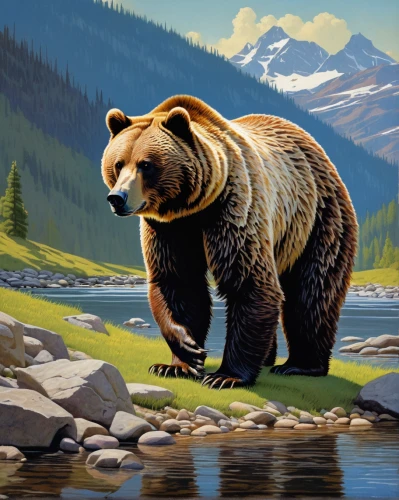 brown bear,brown bears,grizzlies,nordic bear,kodiak bear,grizzly bear,great bear,bear market,bear kamchatka,grizzly,bear guardian,buffalo plaid bear,bear,bears,cute bear,grizzly cub,scandia bear,alaska,american black bear,kodiak,Conceptual Art,Sci-Fi,Sci-Fi 16