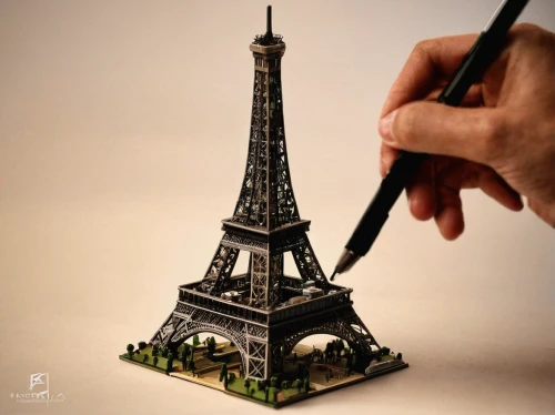 pencil art,paper art,beautiful pencil,miniature house,hand painting,miniature figures,finger art,table artist,eiffel tower,paris clip art,eiffel,eiffel tower under construction,miniatures,ball-point pen,miniature,the eiffel tower,watercolor paris,miniature figure,universal exhibition of paris,eiffel tower french,Conceptual Art,Fantasy,Fantasy 06