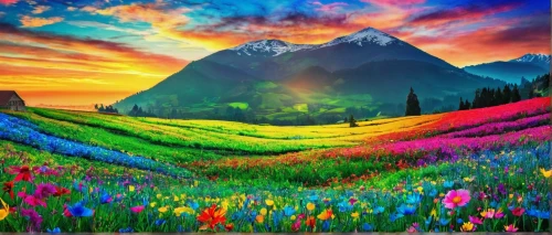 colorful background,background colorful,flower background,landscape background,tulip background,flower field,blanket of flowers,the valley of flowers,colorful flowers,springtime background,spring background,flower meadow,floral background,mountain landscape,colorful floral,tulip field,field of flowers,meadow landscape,crayon background,mountain scene,Unique,Paper Cuts,Paper Cuts 08