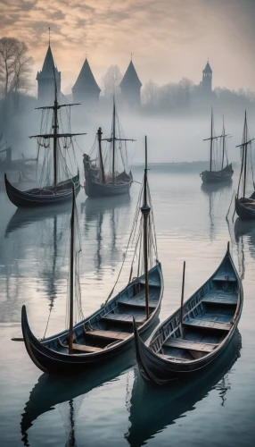 viking ships,viking ship,wooden boats,fishing boats,boat landscape,rowboats,row boats,sailing boats,canoes,sailing ships,boats,floating huts,boats in the port,sailboats,rowing boats,holland,hanseatic city,sailing-boat,small boats on sea,old wooden boat at sunrise,Illustration,Realistic Fantasy,Realistic Fantasy 42