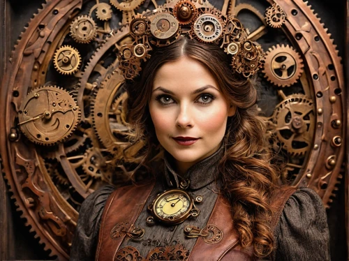 steampunk gears,steampunk,clockmaker,watchmaker,clockwork,grandfather clock,cuckoo clock,cogs,cuckoo clocks,switchboard operator,longcase clock,ladies pocket watch,female doctor,play escape game live and win,victorian lady,pocket watch,antique background,time traveler,ornate pocket watch,pocket watches,Illustration,Realistic Fantasy,Realistic Fantasy 13