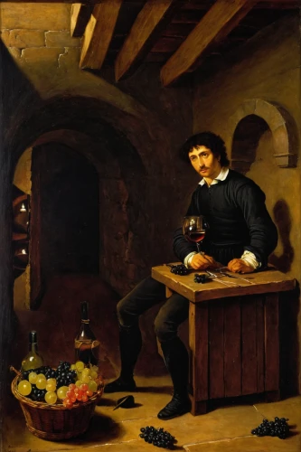 winemaker,balsamic vinegar,wine cellar,wine harvest,bellini,wine cultures,wine tavern,carpaccio,wood and grapes,montepulciano,apéritif,sicilian cuisine,grape harvest,mirto,the production of the beer,cellar,apfelwein,bombardino,portuguese galley,young wine,Art,Classical Oil Painting,Classical Oil Painting 05