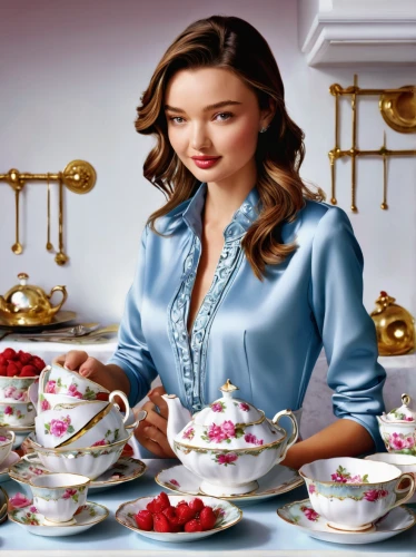 girl with cereal bowl,chinaware,tea party collection,cream tea,confectioner,tea service,dinnerware set,queen of puddings,thirteen desserts,dishware,fragrance teapot,confection,high tea,porcelaine,tea party,tea set,fine china,vintage china,confectioner sugar,cookware and bakeware,Conceptual Art,Sci-Fi,Sci-Fi 21
