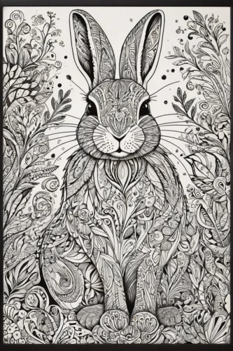rabbits and hares,gray hare,audubon's cottontail,hare window,wild hare,field hare,hare,hares,hare field,female hares,hare trail,steppe hare,cottontail,wood rabbit,brown hare,hare's-foot-clover,hare's-foot- clover,white rabbit,young hare,wild rabbit,Illustration,Black and White,Black and White 05