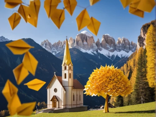 dolomites,south tyrol,dolomiti,the sesto dolomites,italy,italia,val gardena,easter bells,duomo,angel's trumpets,golden trumpet trees,autumn mountains,il giglio,piemonte,east tyrol,church bells,yellow bells,christmas bells,südtirol,colomba di pasqua,Unique,Paper Cuts,Paper Cuts 02