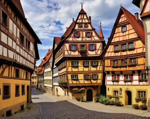 half-timbered houses,rothenburg,half-timbered wall,half-timbered,half-timbered house,tübingen,bamberg,nuremberg,colmar,colmar city,wissembourg,appenzell,esslingen,half timbered,hildesheim,alsace,miltenberg,timber framed building,freiburg,medieval architecture,Art,Artistic Painting,Artistic Painting 28