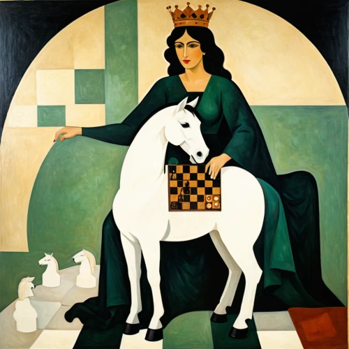 chess icons,chess player,art deco woman,chess game,chess,chessboard,play chess,queen of hearts,chessboards,the crown,celtic queen,queen anne,queen crown,miss circassian,chess board,king caudata,andalusians,woman holding pie,cepora judith,equestrianism,Art,Artistic Painting,Artistic Painting 46