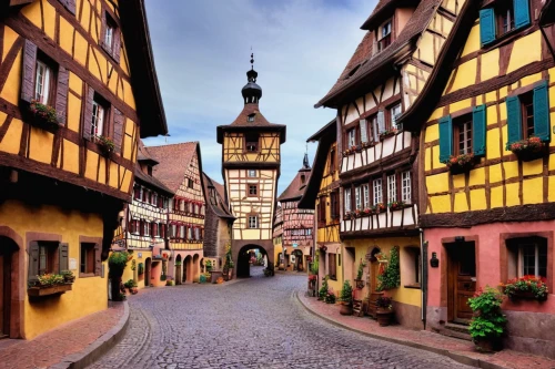 half-timbered houses,colmar,alsace,rothenburg,colmar city,half-timbered,strasbourg,wissembourg,half-timbered wall,half-timbered house,nuremberg,freiburg,eguisheim,miltenberg,half timbered,frankfurt am main germany,esslingen,bamberg,tübingen,medieval architecture,Photography,Artistic Photography,Artistic Photography 13