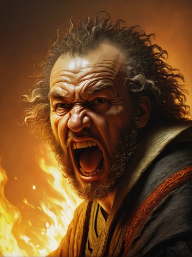 dwarf sundheim,angry man,tyrion lannister,dwarf cookin,anger,neanderthal,fury,angry,the death of socrates,lokportrait,rage,snarling,barbarian,the conflagration,prejmer,socrates,dwarf,thracian,poseidon god face,flickering flame,Art,Classical Oil Painting,Classical Oil Painting 06