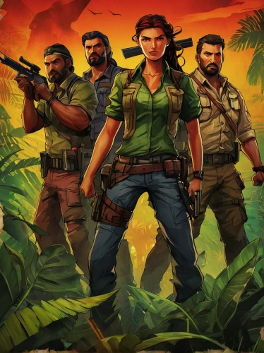 game illustration,cuba background,action-adventure game,game art,forest workers,pathfinders,iguania,steam release,shooter game,strategy video game,a3 poster,png image,free fire,gi,bay of pigs,vietnam,cg artwork,el salvador,the cuban police,the law of the jungle,Conceptual Art,Daily,Daily 34