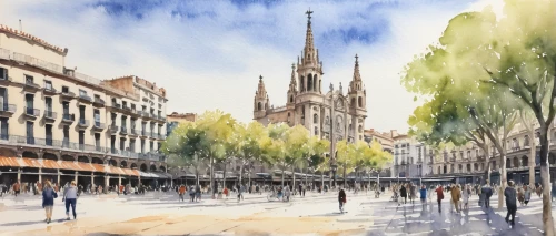 watercolor paris,watercolor paris shops,passeig de gracia,bordeaux,watercolor,watercolor paris balcony,champ de mars,metz,reims,paris,aix-en-provence,larambla,barcelona,watercolor painting,notre-dame,notre dame,st-denis,rouen,sagrada familia,the boulevard arjaan,Photography,Fashion Photography,Fashion Photography 07