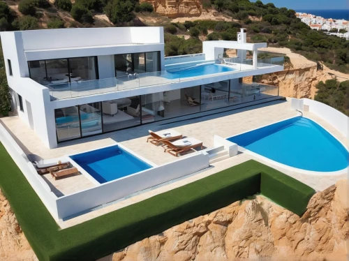 dunes house,holiday villa,luxury property,modern house,holiday home,pool house,private house,dug-out pool,luxury home,beautiful home,infinity swimming pool,modern architecture,thracian cliffs,luxury real estate,roof top pool,the balearics,cube house,beach house,summer house,greek island,Unique,3D,Garage Kits