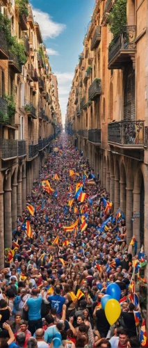 catalonia,valencia,castells,barcelona,seville,españa la bella,larambla,malaga,valencian,spain,alicante,barca,balcon de europa,palma de mallorca,the festival of colors,pride parade,aerial view umbrella,andalusia,bonifacio,umbrellas,Illustration,Paper based,Paper Based 09