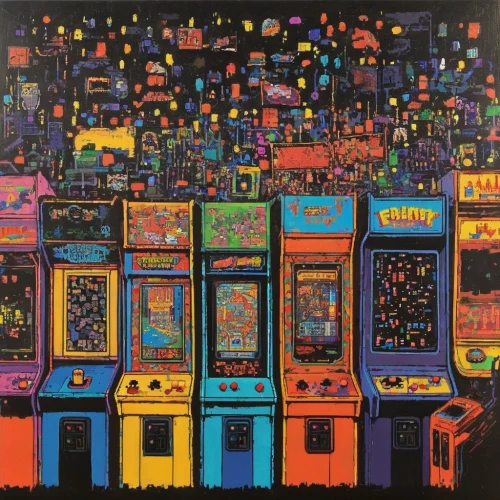 synthesizers,synthesizer,pinball,colorful city,analog synthesizer,pianos,space invaders,musical keyboard,tetris,keyboards,electronic music,piano keys,circuitry,piano keyboard,computer art,music keys,electric piano,jukebox,organist,circuit board,Unique,Pixel,Pixel 04