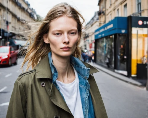 menswear for women,paris shops,woman in menswear,paris,on the street,the girl at the station,tilda,fashion street,outerwear,street fashion,trench coat,streetlife,national parka,parka,female model,olfaction,paris balcony,woman walking,city ​​portrait,orsay,Conceptual Art,Oil color,Oil Color 06