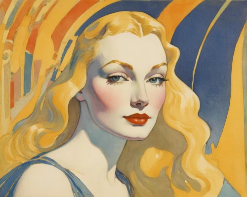 art deco woman,art deco,blonde woman,botticelli,the blonde in the river,art deco background,aphrodite,mary-gold,art deco frame,portrait of christi,white lady,dita,ann margarett-hollywood,dali,marylyn monroe - female,marilyn,art deco ornament,girl-in-pop-art,venus,meryl streep,Illustration,Retro,Retro 07