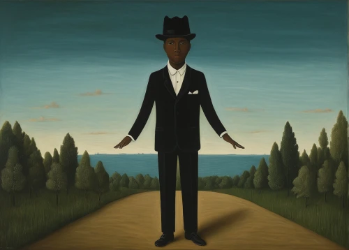 black businessman,a black man on a suit,standing man,walking man,pedestrian,a pedestrian,african businessman,black landscape,silhouette of man,tall man,man silhouette,gentleman icons,conductor,el salvador dali,cd cover,pilgrim,frock coat,white-collar worker,black professional,businessman,Art,Artistic Painting,Artistic Painting 02