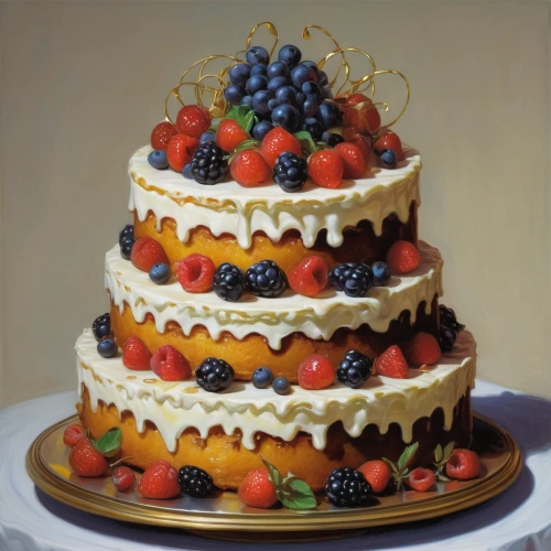 mixed fruit cake,fruit cake,cassata,layer cake,stack cake,a cake,wedding cake,buttercream,tres leches cake,wedding cakes,torte,currant cake,pastry chef,fruit pie,white cake,cake decorating,white sugar sponge cake,cake decorating supply,strawberries cake,cream cake,Illustration,Realistic Fantasy,Realistic Fantasy 03