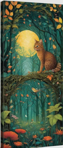 fox and hare,forest fish,woodland animals,book illustration,mystery book cover,beavers,children's fairy tale,garden-fox tail,koi pond,forest animals,fall animals,red backed voles,aquatic mammal,tapestry,fox stacked animals,dormouse,a collection of short stories for children,finch in liquid amber,whimsical animals,forest animal,Illustration,Realistic Fantasy,Realistic Fantasy 05