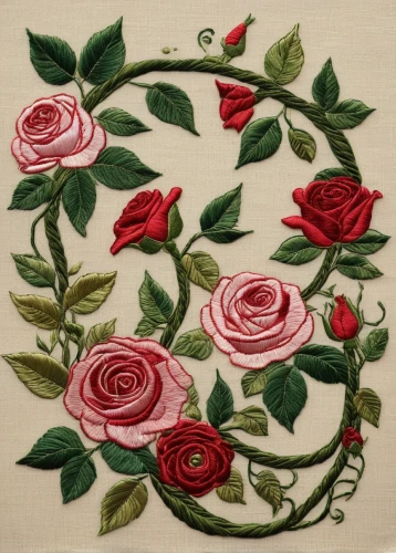 roses pattern,vintage embroidery,rose flower illustration,embroidered flowers,garden roses,embroidery,fabric roses,old country roses,floral ornament,dog-roses,rosebuds,rose wreath,lady banks' rose ,lady banks' rose,rose branch,dog roses,floral border,rosebushes,noble roses,flower fabric,Conceptual Art,Daily,Daily 04