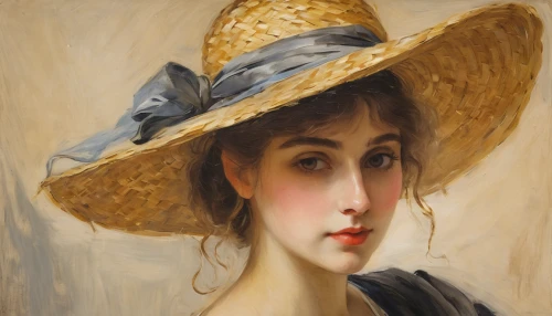 woman's hat,the hat of the woman,the hat-female,girl wearing hat,portrait of a woman,portrait of a girl,bougereau,woman portrait,young woman,woman with ice-cream,woman's face,woman of straw,women's hat,vintage female portrait,woman at cafe,straw hat,orsay,lilian gish - female,sun hat,ladies hat,Illustration,Paper based,Paper Based 11