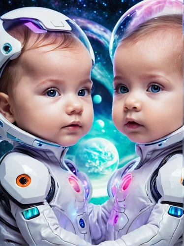 children's background,children's eyes,baby stars,photoshop manipulation,little boy and girl,image manipulation,little angels,baby icons,childs,celestial bodies,astronauts,baby toys,binary system,children,birth signs,boy and girl,astronomers,space art,gemini,next generation,Conceptual Art,Sci-Fi,Sci-Fi 04