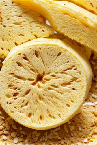 dried lemon slices,semolina,sliced tangerine fruits,lefse,durian pancake,dried-lemon,lemon slices,ciambella,papadum,lemon background,muskmelon,crêpe,lemon slice,lemon pattern,quince cheese,grana padano,flat bread,citrus food,custard cream,cantaloupe