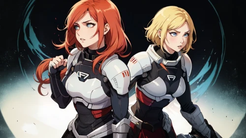 shepard,sidonia,lancers,heavy object,sea scouts,scifi,gemini,in pairs,amphiprion,cg artwork,officers,sci fi,cells,nova,bolt-004,protectors,bird robins,hero academy,game illustration,persona