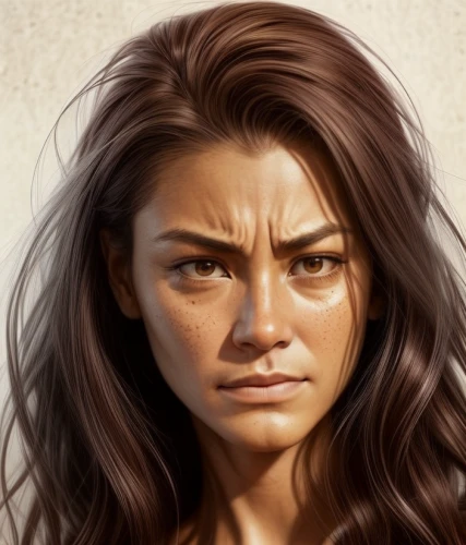 woman face,digital painting,woman's face,face portrait,world digital painting,girl portrait,woman portrait,moana,portrait background,hand digital painting,fantasy portrait,female warrior,clove,artemisia,the girl's face,worried girl,angry,head woman,sci fiction illustration,digital art