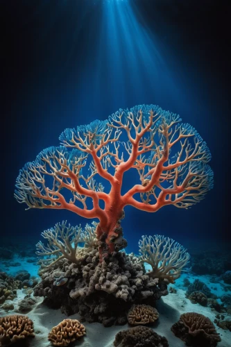 stony coral,deep coral,soft coral,feather coral,coral reefs,soft corals,corals,coral reef,rock coral,coral guardian,bubblegum coral,coral,hard corals,colorful tree of life,desert coral,tree of life,coral reef fish,reef tank,underwater landscape,coral fish,Illustration,Realistic Fantasy,Realistic Fantasy 40
