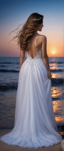 wedding dresses,girl in white dress,sun bride,the sea maid,wedding gown,bridal dress,evening dress,bridal clothing,romantic portrait,girl in a long dress,wedding dress,celtic woman,girl in a long dress from the back,sea breeze,white silk,gracefulness,girl on the dune,beach moonflower,aphrodite,the wind from the sea,Photography,General,Natural