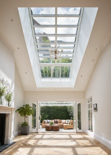 glass roof,roof lantern,daylighting,conservatory,skylight,folding roof,orangery,gable field,vaulted ceiling,structural glass,dormer window,frame house,house roof,concrete ceiling,luxury home interior,home interior,glass panes,flat roof,halogen spotlights,ceiling fixture,Illustration,Black and White,Black and White 29