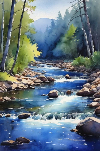 watercolor background,flowing creek,river landscape,mountain stream,mountain river,watercolor,watercolor painting,streams,a river,brook landscape,clear stream,water color,raven river,watercolor blue,rapids,water colors,watercolour,watercolor paint,landscape background,flowing water,Photography,Fashion Photography,Fashion Photography 13