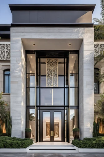 luxury property,luxury home interior,luxury home,luxury real estate,gold stucco frame,abu dhabi,dubai,dhabi,uae,abu-dhabi,beverly hills,jumeirah,bendemeer estates,glass facade,metallic door,stucco frame,steel door,stucco wall,exterior decoration,united arab emirates,Illustration,Realistic Fantasy,Realistic Fantasy 43