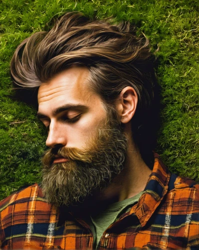 lumberjack pattern,lumberjack,beard,bearded,beard flower,management of hair loss,woodsman,british semi-longhair,thinking man,mountaineer,no shave,man portraits,hairy blonde,pomade,whiskered,nature and man,hipster,male model,man on a bench,hairy,Conceptual Art,Daily,Daily 09