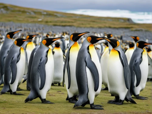 king penguins,emperor penguins,king penguin,penguin parade,emperor penguin,falkland islands,penguins,donkey penguins,african penguins,snares penguin,chinstrap penguin,antarctic,big penguin,gentoo,penguin,rockhopper penguin,penguin couple,penguin enemy,antarctica,antartica,Illustration,Black and White,Black and White 27