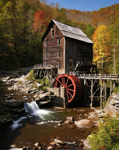 water mill,dutch mill,old mill,water wheel,gristmill,post mill,vermont,flour mill,mill,covered bridge,west virginia,salt mill,new england,fall landscape,valley mills,great smoky mountains,autumn idyll,sawmill,hanging bridge,network mill,Conceptual Art,Fantasy,Fantasy 29