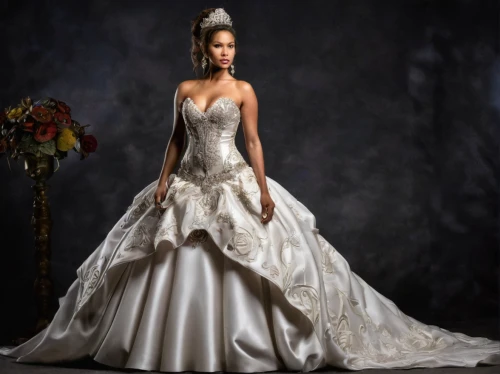 bridal clothing,wedding dresses,wedding gown,bridal dress,wedding dress train,wedding dress,quinceanera dresses,bridal party dress,ball gown,bridal,silver wedding,tiana,bridal accessory,debutante,bridal jewelry,wedding photography,golden weddings,bride,mother of the bride,evening dress,Conceptual Art,Fantasy,Fantasy 26