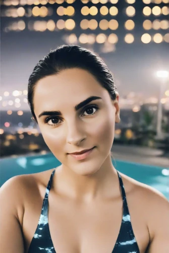 wet,pool,female swimmer,commercial,pool water,jumping into the pool,paloma,wet girl,roof top pool,poolside,veronica,infinity swimming pool,swimsuit,dubai,swim ring,swim suit,real estate agent,swimming pool,lena,swimsuit top