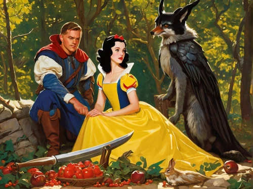 a fairy tale,fairy tale,fairytale characters,fairy tales,snow white,children's fairy tale,shepherd romance,fantasy picture,fairy tale character,fairytale,fairy tale icons,red riding hood,fairytales,mulan,clove garden,disney,cinderella,pinocchio,magical adventure,robin hood,Illustration,Retro,Retro 09