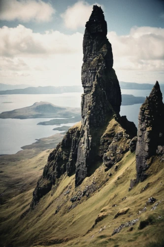 isle of skye,orkney island,isle of mull,bullers of buchan,scottish highlands,dolerite rock,highlands,scotland,mull,rock needle,neist point,scottish folly,the needle,extinct volcano,isle of may,three peaks,faroe islands,north of scotland,eastern iceland,shetlands,Photography,Documentary Photography,Documentary Photography 02