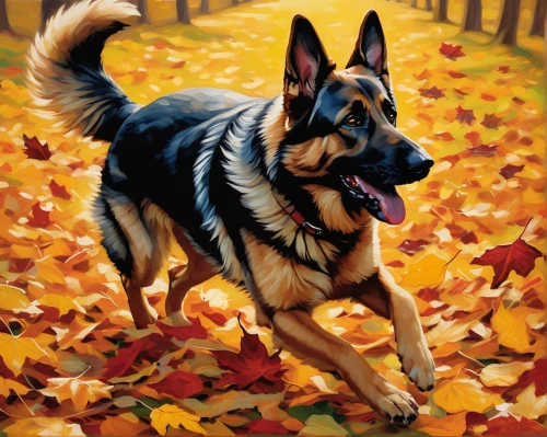 german shepherd,shiloh shepherd dog,german shepherd dog,autumn background,gsd,autumn icon,king shepherd,fall animals,fall foliage,old german shepherd dog,dog illustration,fall leaves,german shepards,pet portrait,bohemian shepherd,black shepherd,autumn theme,autumn colouring,autumn foliage,fall landscape,Conceptual Art,Daily,Daily 12