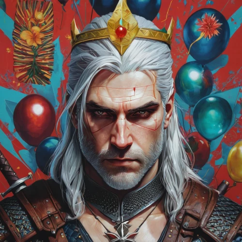witcher,male elf,heroic fantasy,fantasy portrait,konstantin bow,massively multiplayer online role-playing game,game illustration,father frost,silver arrow,game art,games of light,god of thunder,portrait background,fantasy art,lokportrait,collectible card game,male character,king caudata,elven,warlord,Conceptual Art,Daily,Daily 15